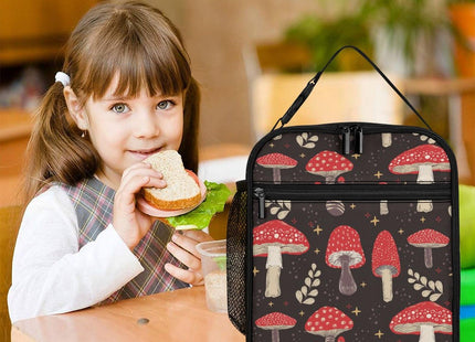 Coobex Mushroom Lunch Box Kids Insulated Lunch Bag for Girls Boys