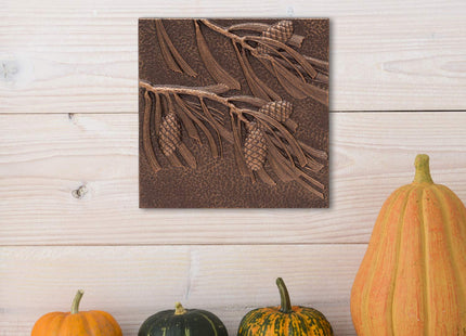 Whitehall Products Pinecone Wall Decor, Antique Copper