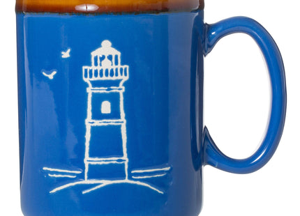 Hand Glazed Mug - Lighthouse