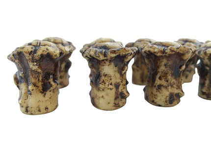 Pine Ridge Antler Decor 12 Pack Drawer Knobs - Rustic Antler Decor for Cabin & Lodge - Deer Antlers Decor Pulls with Screws - Woodland Deer Antler Room & Kitchen Decor - Dresser & Cabinet Knobs