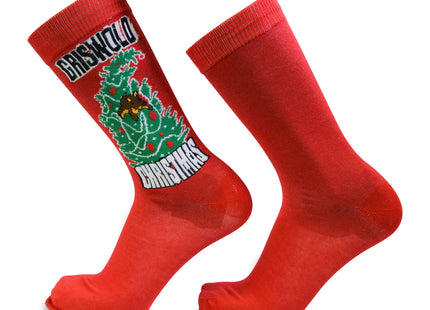National Lampoon Christmas Vacation Moose Griswold Men's 5 Pack Crew Socks