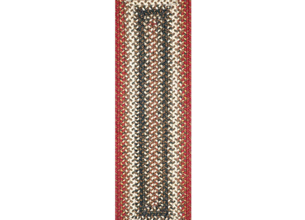 Homespice Chester Braided Table Runner for Cabin Decor, Rect 8x28 Set of 2