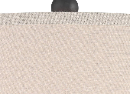 Romeo 23 1/2" High Table Lamps Set of 2 Stone Gray Jar Coastal Modern
