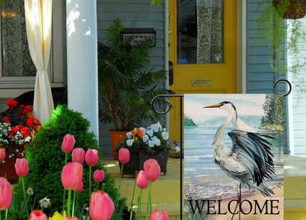 Furiaz Welcome Spring Summer Seabird Coastal Beach Small Decorative Garden