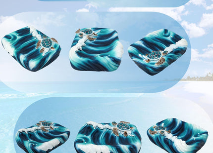 BestGiftEver Sea Turtle Wave Soap Dish