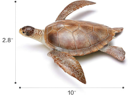 Gemini&Genius Sea Turtle Toys Sea Animal Action Figure Sea Turtle Figurine