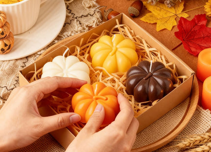Pumpkin Cake Molds Silicone 3D Pumpkin Cake Cupcake Pan Fall Candy Molds