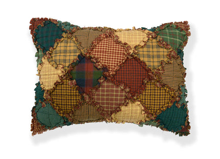 Donna Sharp Cotton Bed Pillow Sham - Campfire, Standard, 20 x 26