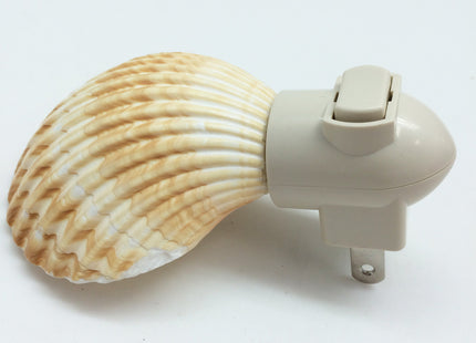 PEPPERLONELY Black Murex Sea Shell Night Light Nautical Natural Seashell Beach Home Decor