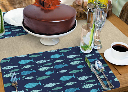 CounterArt Better at the Lake Reversible Easy Care Placemat 4 Pack