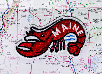 Vagabond Heart Maine Lobster Travel Patch