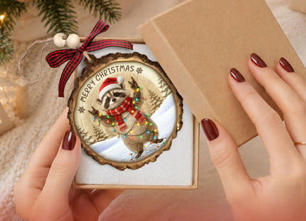 Raccoon Ornament - Raccoon Gifts for Women, Men, Lovers - Animals Ornaments