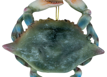 Blue Crab Ocean Coastal Beach Christmas Tree Hanging Nautical Ornaments