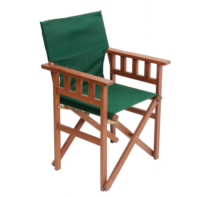 BYER OF MAINE Pangean Campaign Chair, Forest Green, 250 lbs Capacity