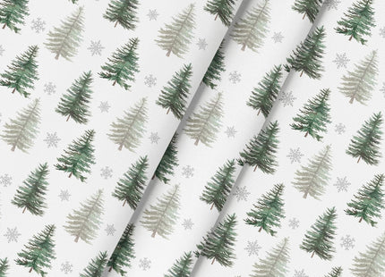 Horaldaily Christmas Tablecloth 60 x 60 Inch Round Christmas Pine Tree