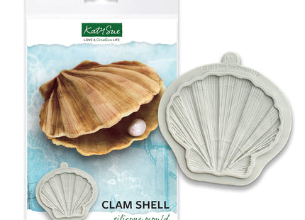 Katy Sue Clam Shell Silicone Mold for Cake Decorating & Crafts