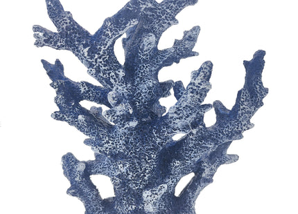 Etlemonde Coastal Beach Blue Coral Reef Statue Home Decor