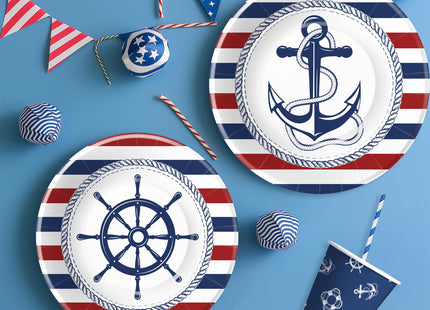 Xenorik Nautical Party Decorations, Nautical Anchor Birthday Party Supplies