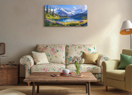 crmotu Beach Wall Art, Coastal Wall Decor, Large Landscape Wall Art, Ocean Wave Art Prints, Beachy Sunset Pictures For Living Room, Entryway Bedroom Aesthetic Artwork, Modern Office Decor 24x48inch