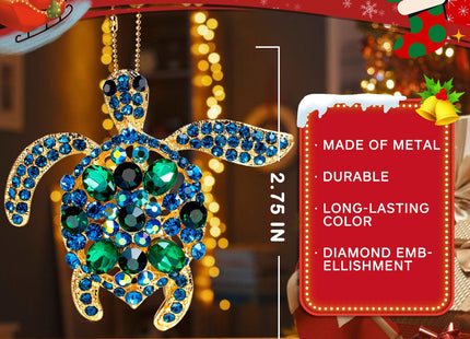 Sea Turtle Gifts for Women Decor Sea Turtle Ornament Christmas Hanging for Xmas Tree Clearance Keepasake