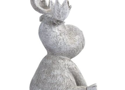 Roman Pudgy Moose 9.5 Inches Height Garden Figurine