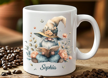 Hyturtle Autumn Gnome Coffee Mug 11oz – Autumn Gnome Mug Gifts For Women, Fall Cups, Cute Autumn Coffee Mug For Thanksgiving & Farmhouse Decor