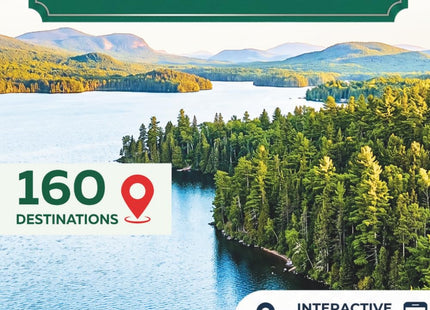 Maine Bucket List: 160 Destinations Spanning the Lobster Coast to the North Woods, Acadia, Bar Harbor, Lighthouses and Scenic Drives (Interactive Map Included)