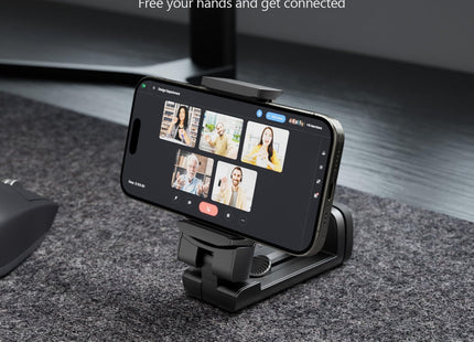 MiiKARE 2027 Airplane Phone Holder Mount, Plane Travel Essentials, Black