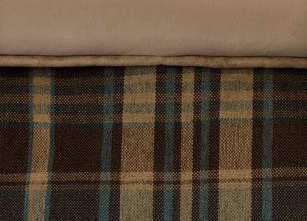 Woolrich Queen Comforter Set, Rustic Lodge Cabin Comforter, All Season Down Alternative Bedding with Matching Shams & Bedskirt, Soft Cozy Spun Fabric, Hadley Plaid, Multi