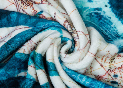 Sviuse Sea Turtle Blanket Ocean Turtle Themed Gifts Turtles Decor 50"x60"