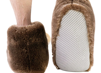 Lazy One Animal Critter Slippers for Kids and Adults, Moose Face Slippers
