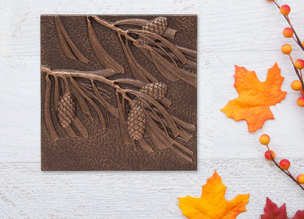 Whitehall Products Pinecone Wall Decor, Antique Copper