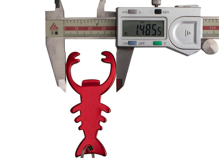 SWATOM Lobster Bottle Opener Keychain Beer Openers Tool Key Chain Ring Accessories