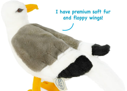TigerHart Seamus The Seagull - 12 Inch Stuffed Animal Plush
