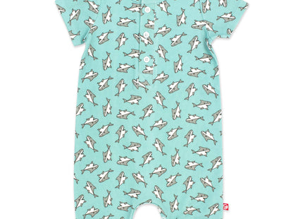 Zutano LOBSTER HENLEY BODYSUIT
