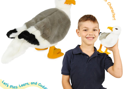 TigerHart Seamus The Seagull - 12 Inch Stuffed Animal Plush