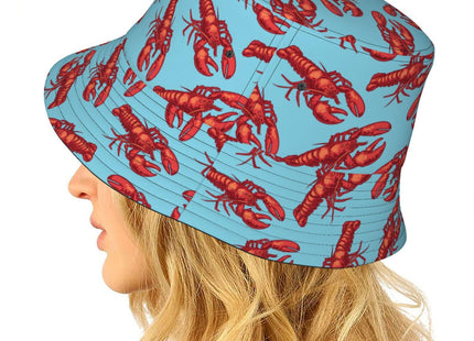 JIEKENMO Lobster Bucket Hat Fashion Sun Cap for Women and Men