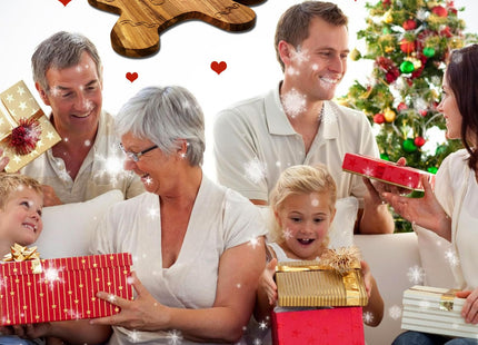 Gingerbread Shaped Wooden Cutting Board