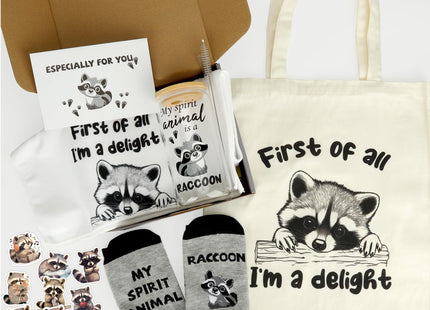 Raccoon Gifts for Women, Raccoon Lovers Gift for Birthday Christmas