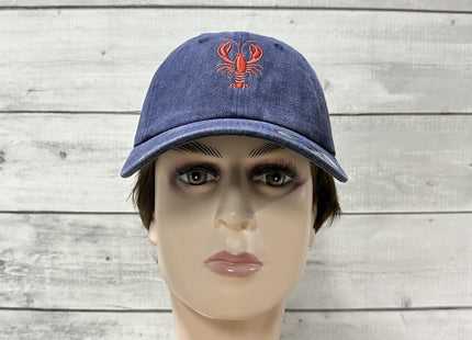 Shenbors Embroidered Lobster Dad Hat, Gifts for Crawfish Lovers