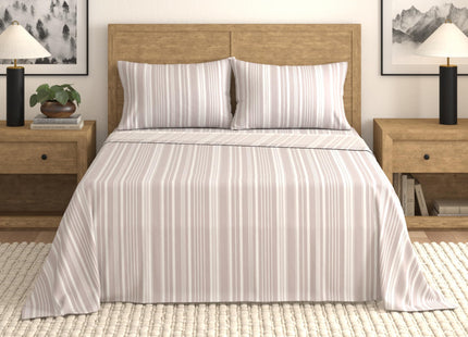 Great Bay Home 3 Piece Twin Sheet Set - Blue Coastal Print Microfiber Bed Sheets - Ultra-Soft, Stain & Fade Resistant, All-Season Bedding Sheets & Pillowcases (Seahorse - Blue)