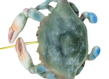 Blue Crab Ocean Coastal Beach Christmas Tree Hanging Nautical Ornaments