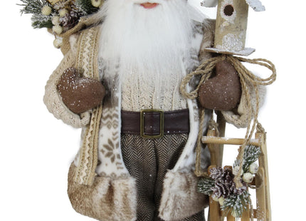 Windy Hill 16" Woodland Birdhouse Santa 168290