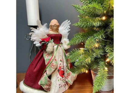 16" Cardinal Angel Tree Topper