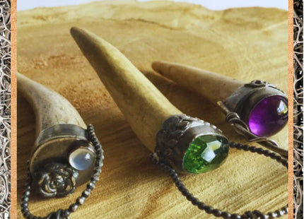 New WhiteTail Naturals - Deer Antler Crafting Tips, Points for Jewelry Making, Key Chains, Home Decor, Native Crafts & Pendants