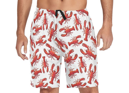JHKKU Men's Pajama Shorts Lobster Pjs Bottoms, XL