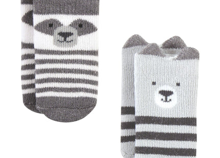 Hudson Baby Girls Unisex Cotton Rich Newborn And Terry Socks, Boy Woodland, 0-6 Months, Boy Woodland, 0-6 Months US