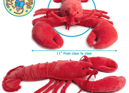 TigerHart Lenora The Lobster - 13 Inch Stuffed Animal Plush