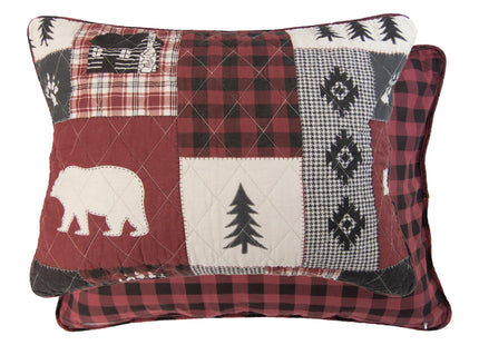 Donna Sharp Full/Queen Bedding Set - 3 Piece - Bear Peak Cotton Lodge, 90" x 90"