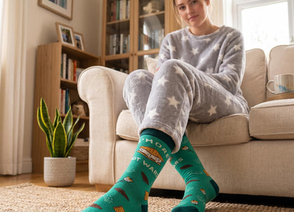 Women's S'mores Not Wars Funny Campfire Dessert Treat Summer Graphic Socks